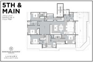 Floor Plans Third Level Penthouse A